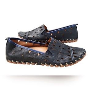 Spring Step Fusaro Loafer, Brand New, Blue US Women’s 9. Extraordinary comfort.